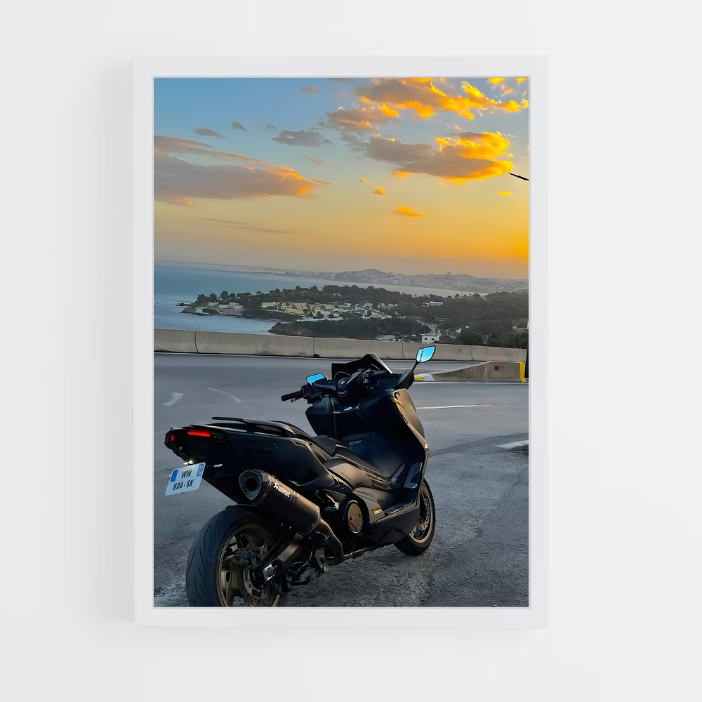 Poster Tmax captivant – affiche Yamaha (vue 3)